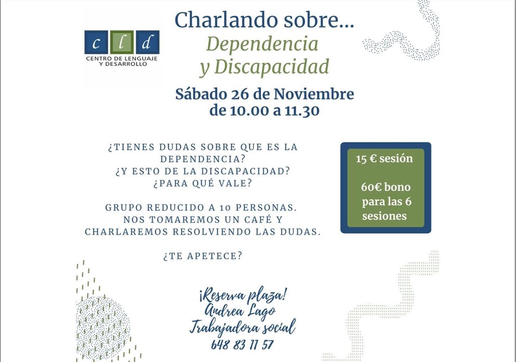 Charla Familia "Dependencia y Discapacidad" 